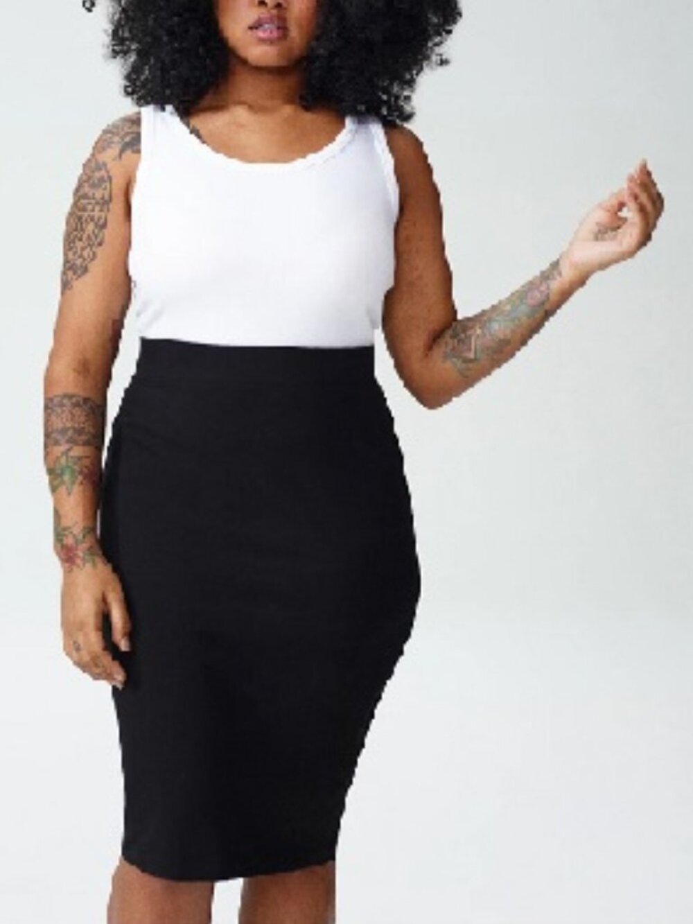 🇨🇦 Universal Standard Petite Danube Jersey Skirt